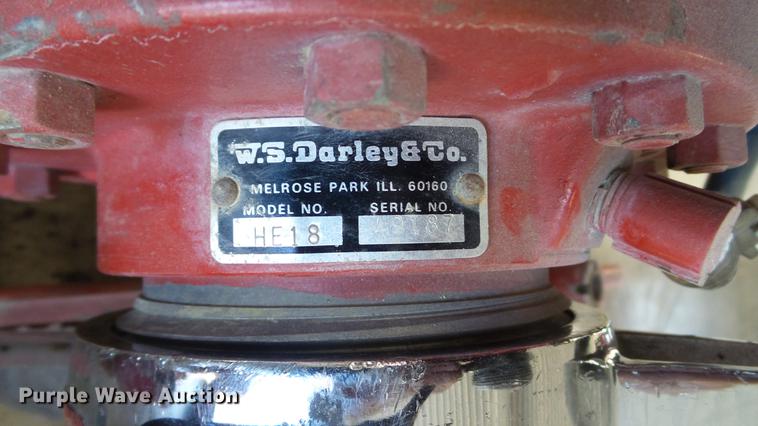 image for item EV9516 W.S. Darley HE18 pump