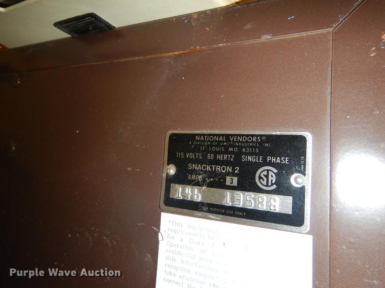 image for item EW9545 (3) vending machines