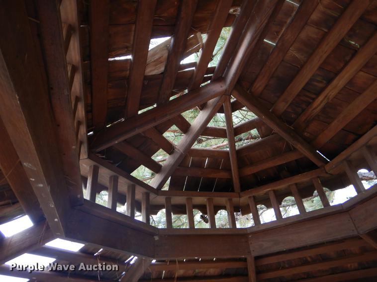 image for item EW9568 Wood gazebo