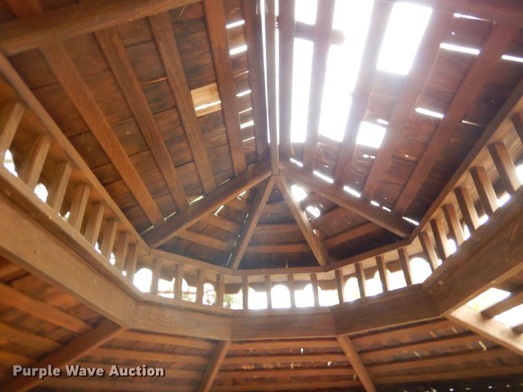 image for item EW9568 Wood gazebo