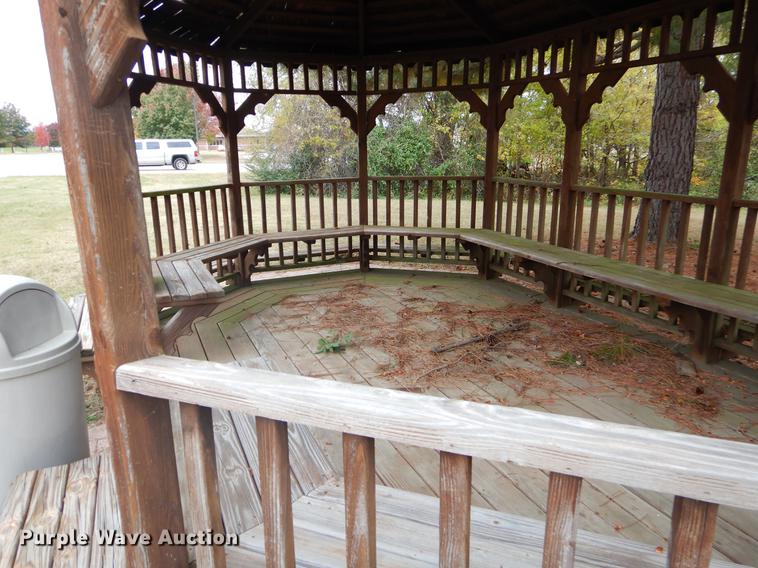 image for item EW9568 Wood gazebo