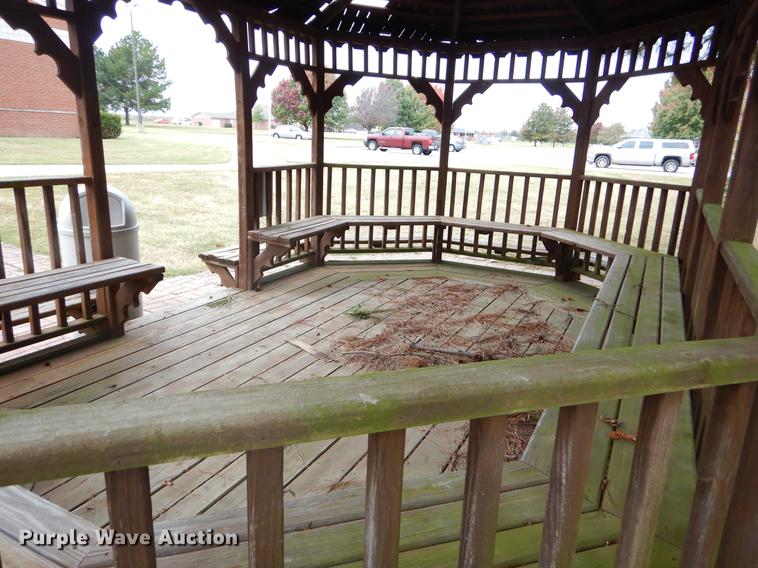 image for item EW9568 Wood gazebo