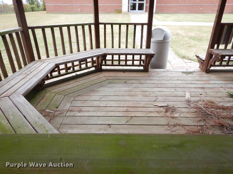 image for item EW9568 Wood gazebo