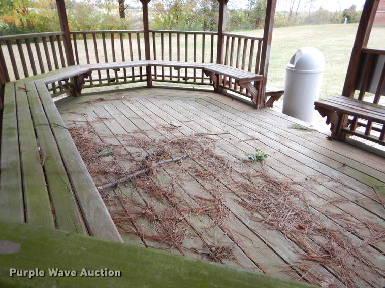 image for item EW9568 Wood gazebo