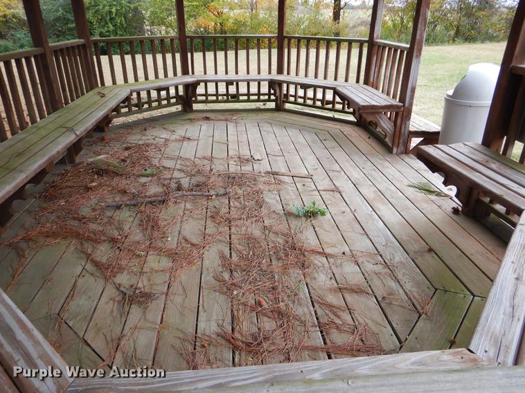 image for item EW9568 Wood gazebo