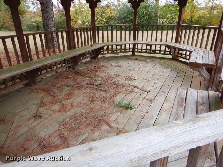 image for item EW9568 Wood gazebo