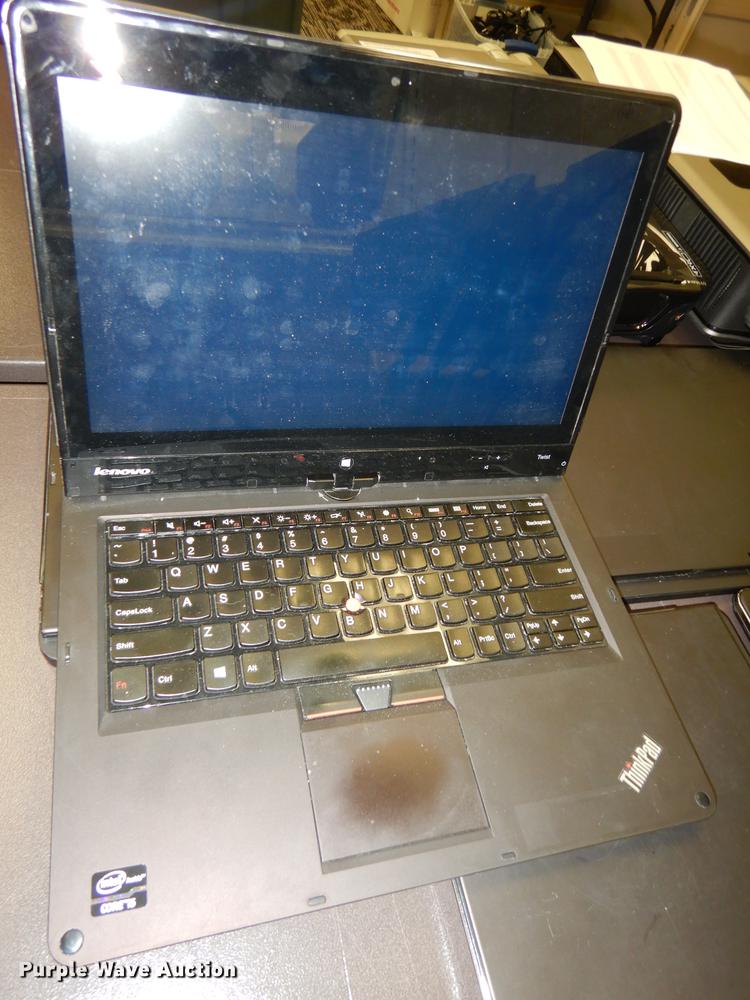 (17) Lenovo ThinkPad Twist laptops in Emporia, KS Item FC9369 sold