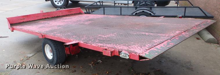 image for item FE9244 Tilt deck utility trailer