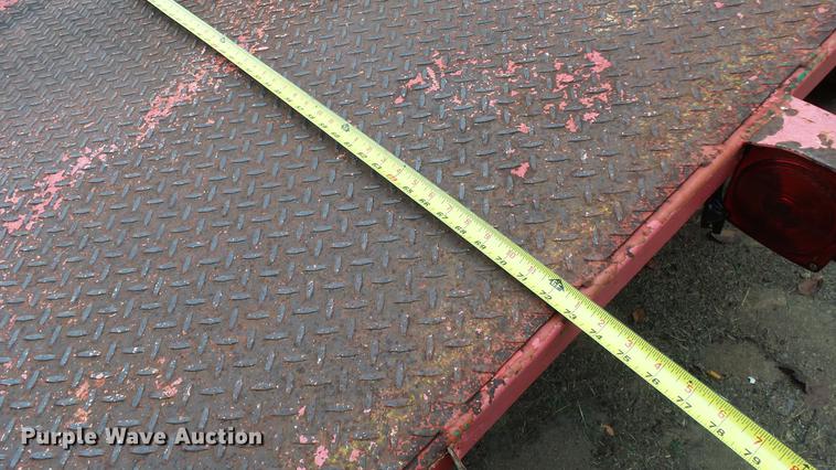 image for item FE9244 Tilt deck utility trailer