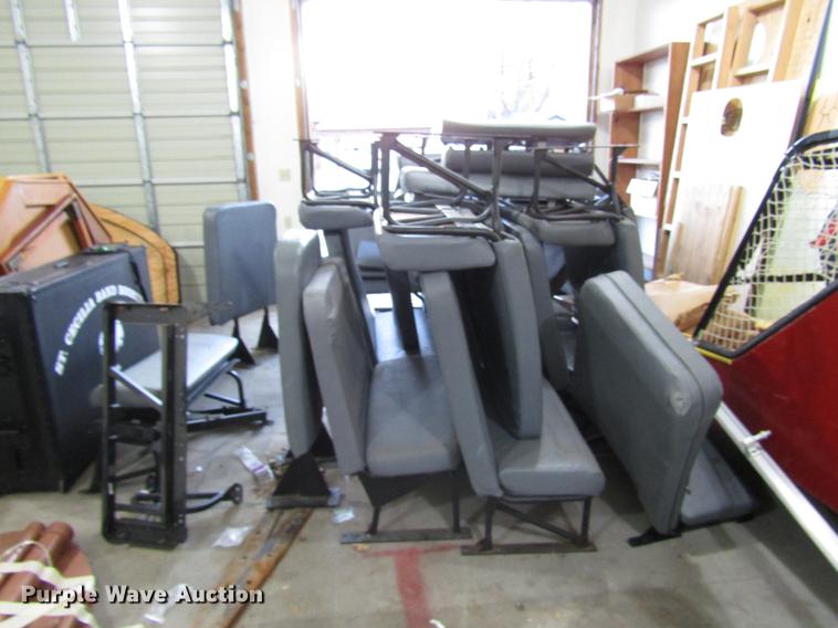 image for item FJ9540 Approximately 23 bus bench seats