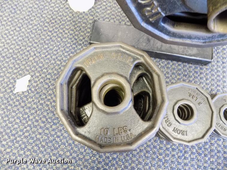 image for item FQ9067 Iron Horse free weight lifting system