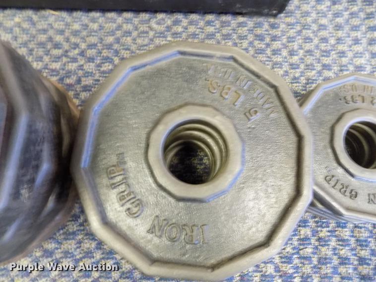 image for item FQ9067 Iron Horse free weight lifting system