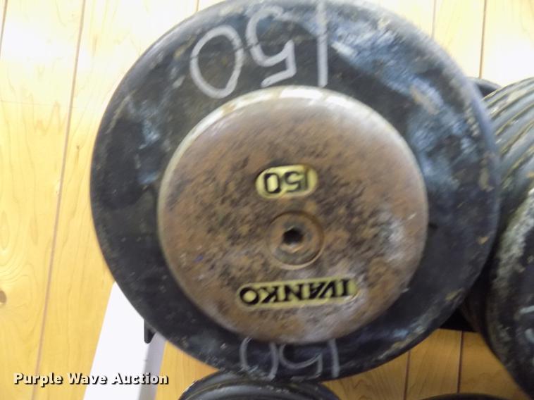 image for item FQ9077 Ivanko dumbbell free weight set