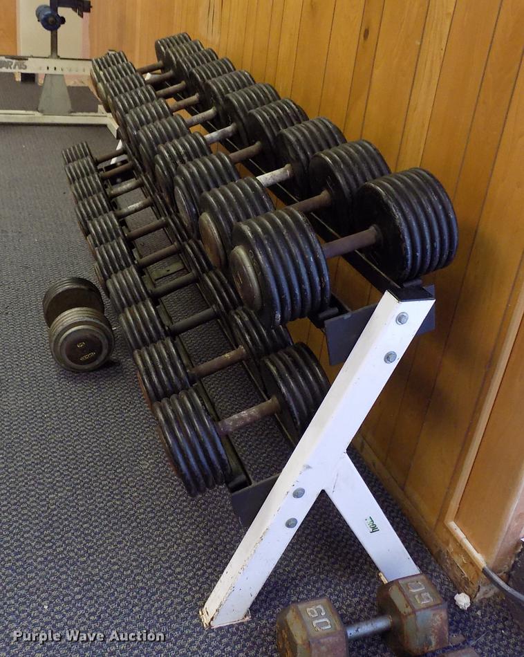 image for item FQ9077 Ivanko dumbbell free weight set