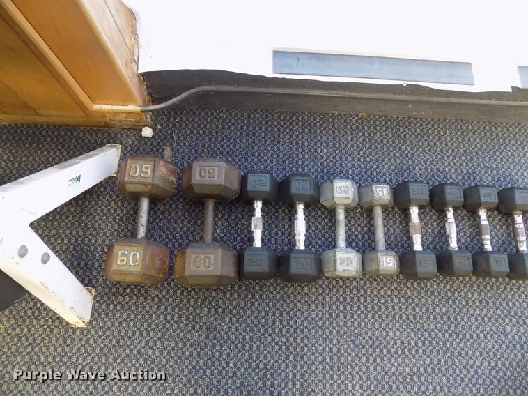 image for item FQ9077 Ivanko dumbbell free weight set