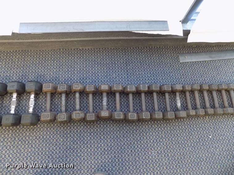 image for item FQ9077 Ivanko dumbbell free weight set