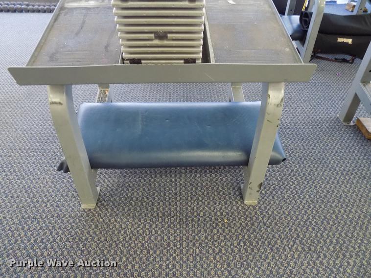 image for item FQ9078 (12) PowerBlock dumbbell free weight stations