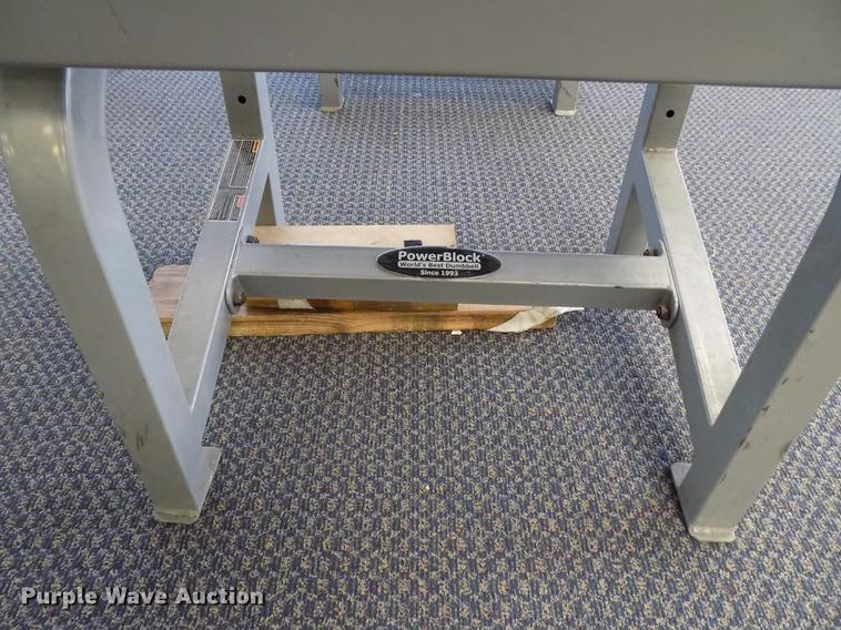 image for item FQ9078 (12) PowerBlock dumbbell free weight stations