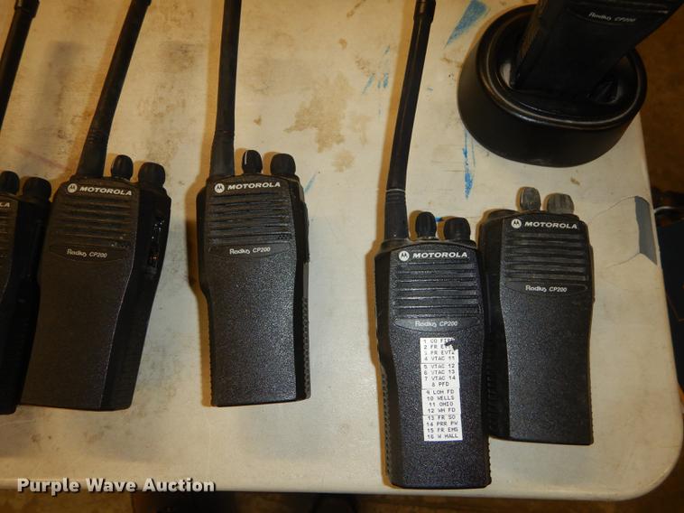 image for item FS9389 (34) Motorola hand held radios