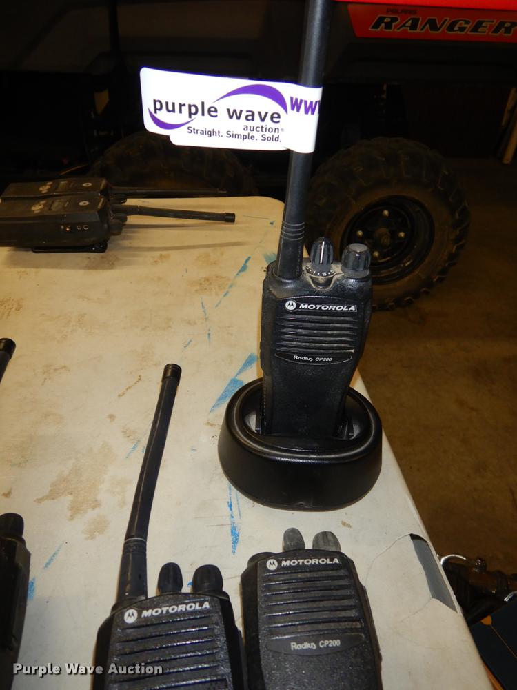 image for item FS9389 (34) Motorola hand held radios