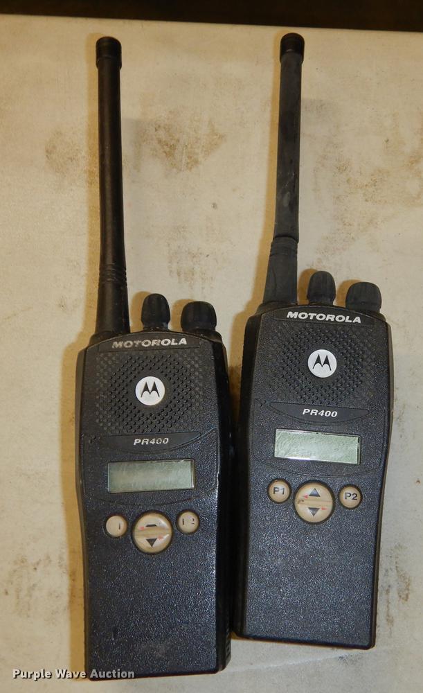 image for item FS9389 (34) Motorola hand held radios