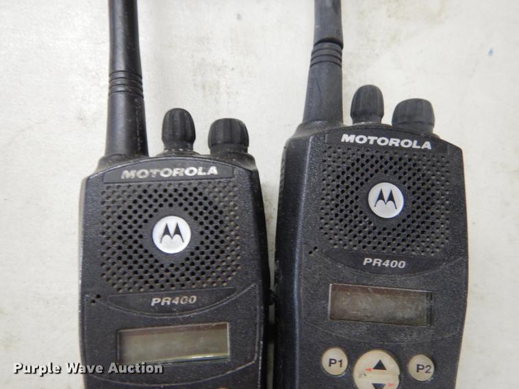 image for item FS9389 (34) Motorola hand held radios
