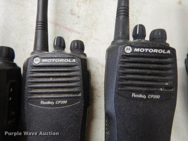 image for item FS9389 (34) Motorola hand held radios