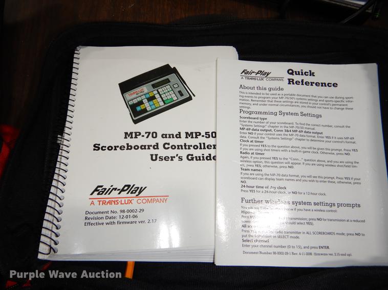 image for item FS9442 (2) Fair Play scoreboards