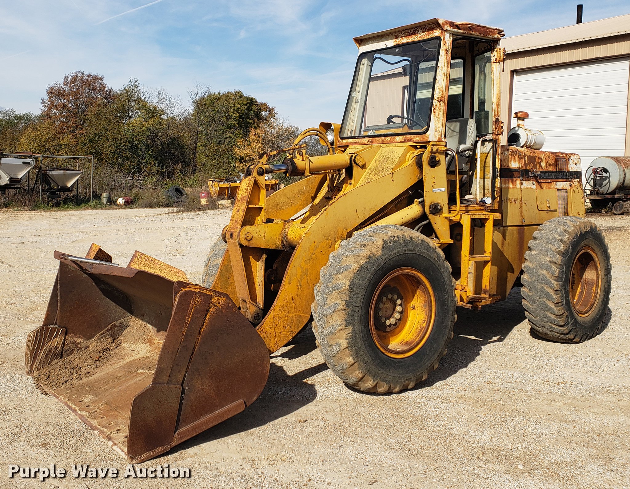1978 International 515 wheel loader in Hermitage, MO Item DB9377 sold