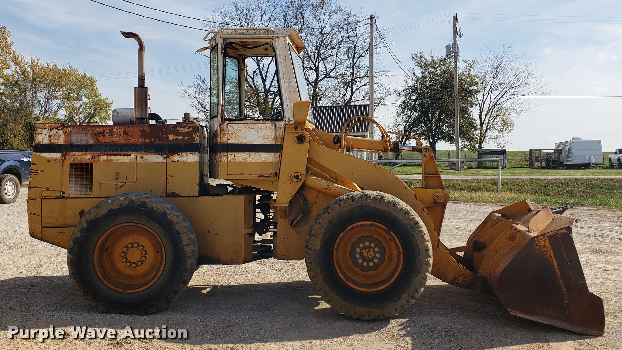 1978 International 515 wheel loader in Hermitage, MO Item DB9377 sold