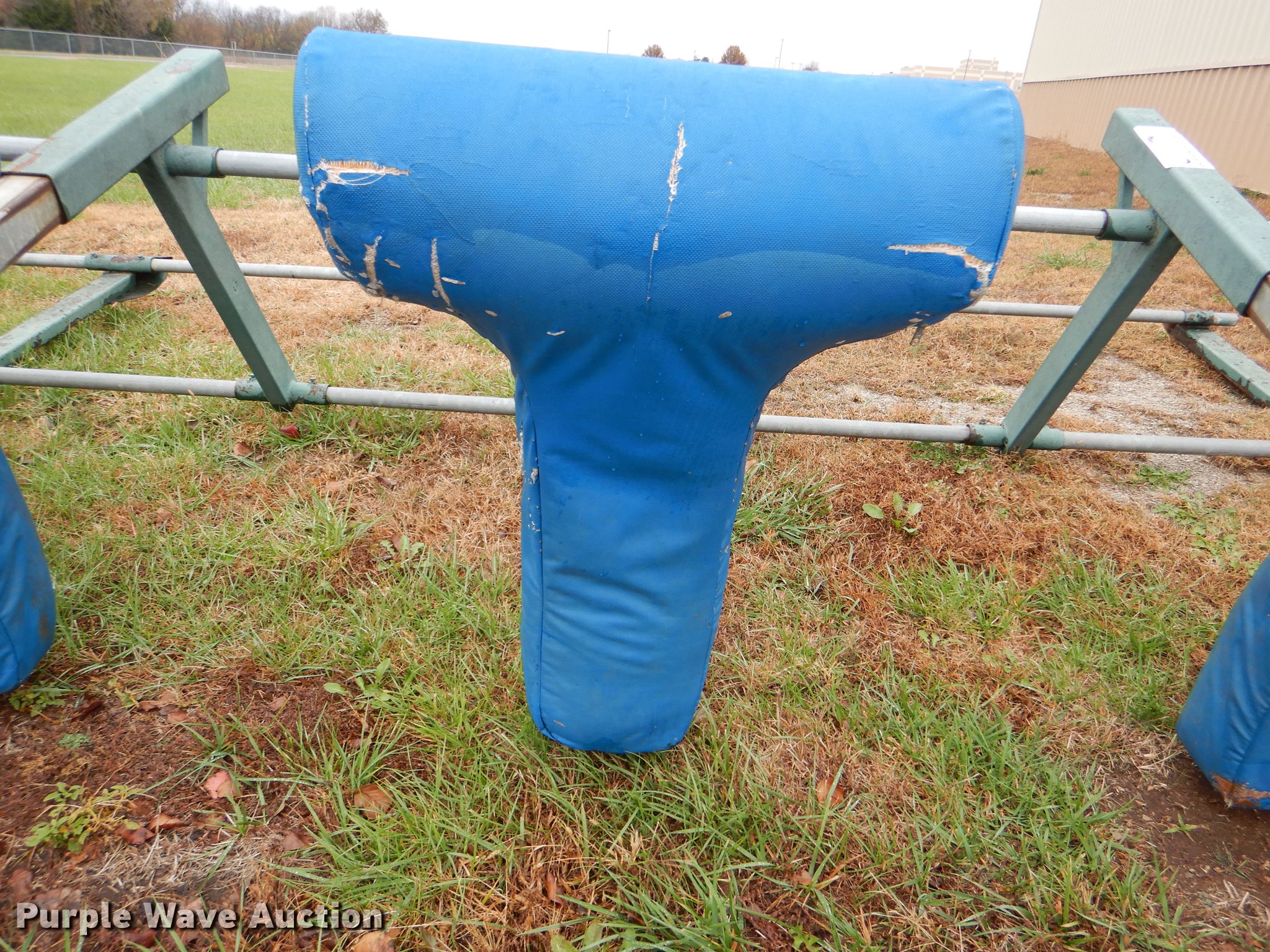 Five person football blocking sled in LaCygne, KS Item DF1948 sold Purple Wave
