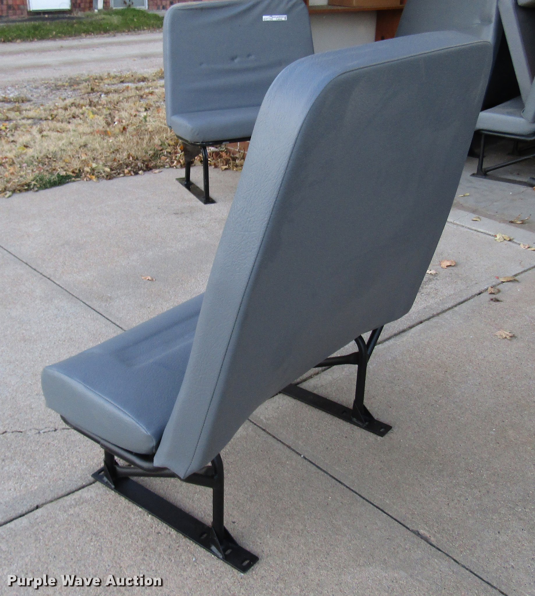 Approximately 23 bus bench seats in Hastings, NE Item FJ9540 sold