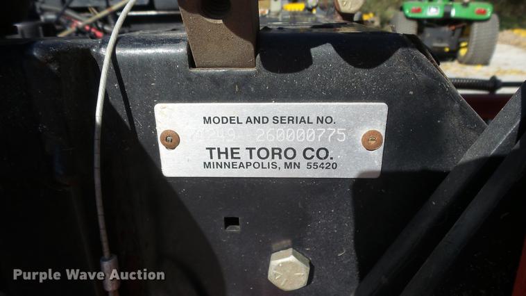 image for item AM9013 Toro Z-Master 74249 ZTR lawn mower