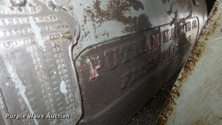 image for item AM9052 Putman Machine Co lathe