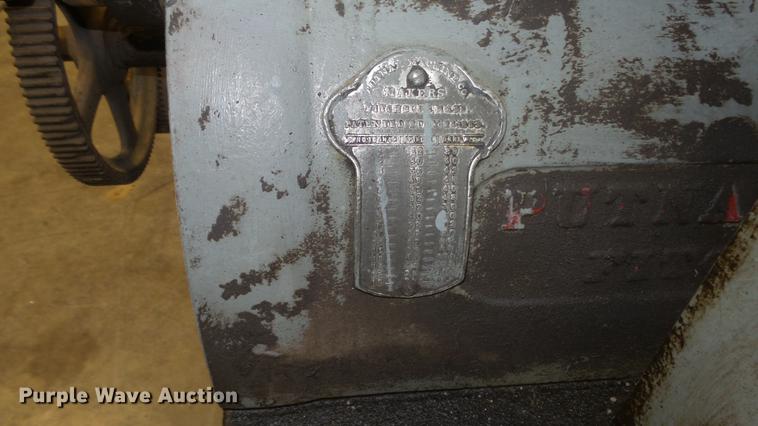 image for item AM9052 Putman Machine Co lathe