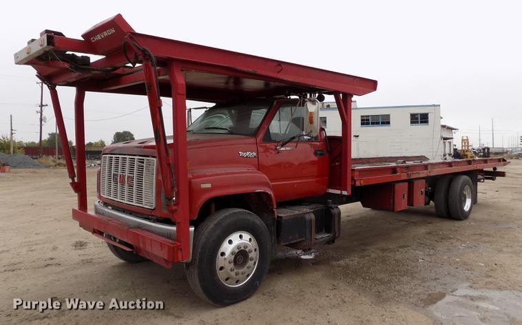 image for item DB9069 1991 GMC TopKick SL rollback truck