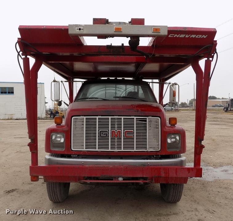 image for item DB9069 1991 GMC TopKick SL rollback truck