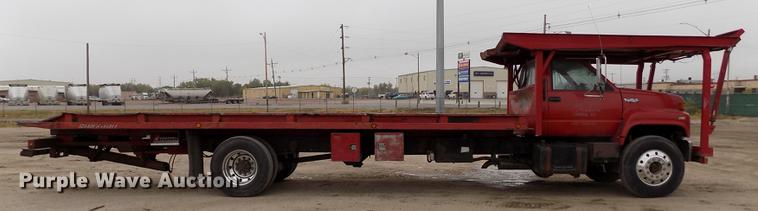 image for item DB9069 1991 GMC TopKick SL rollback truck
