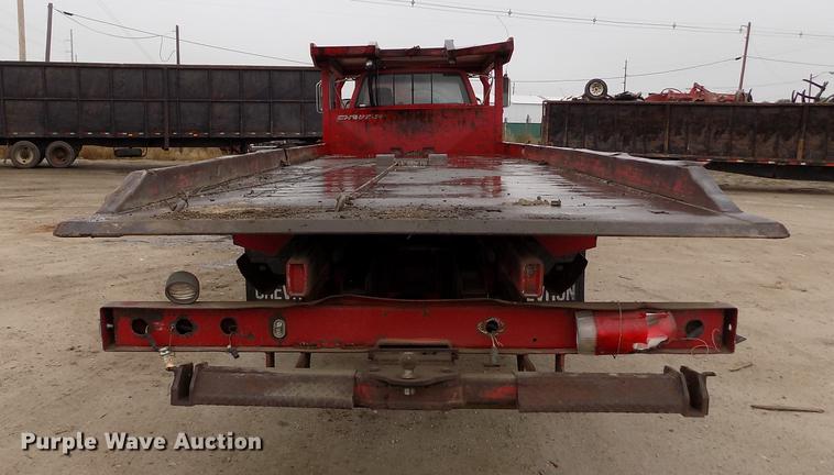 image for item DB9069 1991 GMC TopKick SL rollback truck