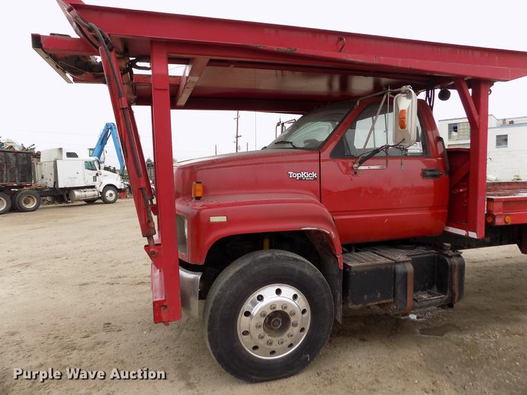 image for item DB9069 1991 GMC TopKick SL rollback truck