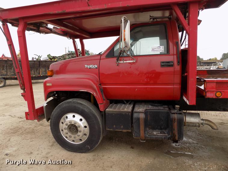 image for item DB9069 1991 GMC TopKick SL rollback truck