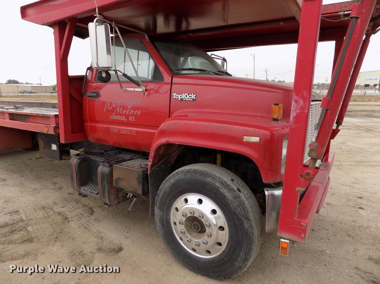 image for item DB9069 1991 GMC TopKick SL rollback truck