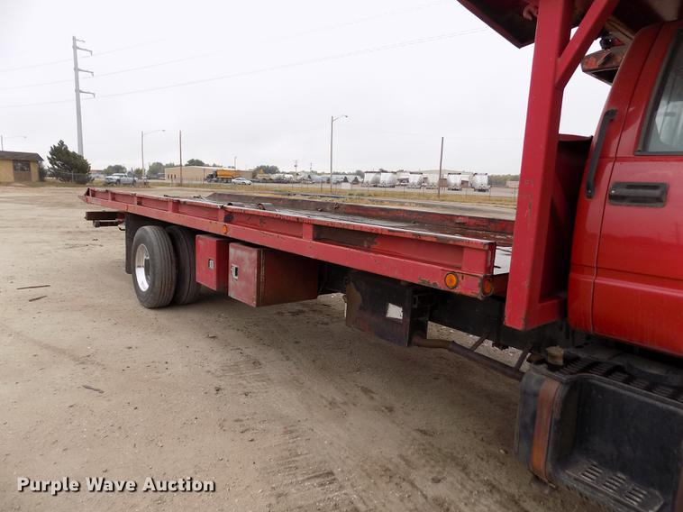 image for item DB9069 1991 GMC TopKick SL rollback truck