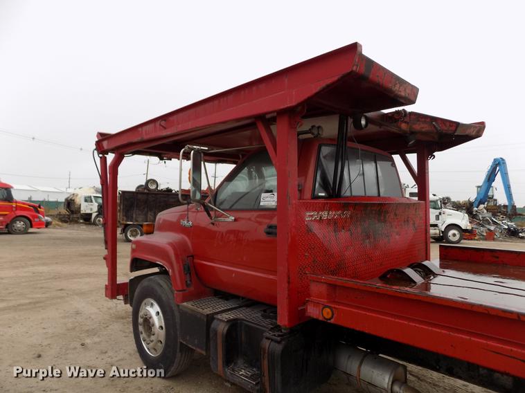 image for item DB9069 1991 GMC TopKick SL rollback truck