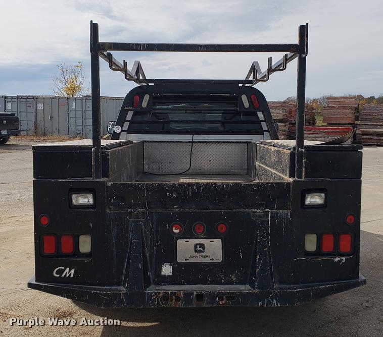 image for item DB9409 2008 Dodge Ram 3500 Quad Cab utility bed pickup truck