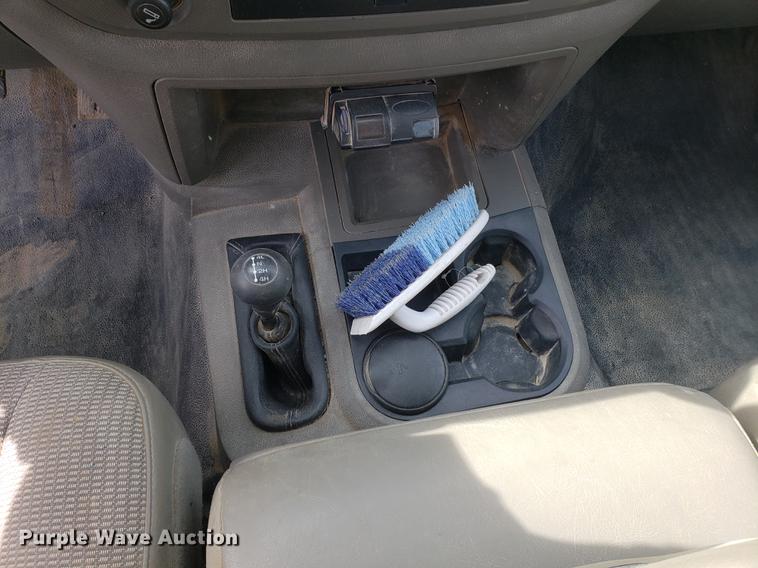 image for item DB9409 2008 Dodge Ram 3500 Quad Cab utility bed pickup truck