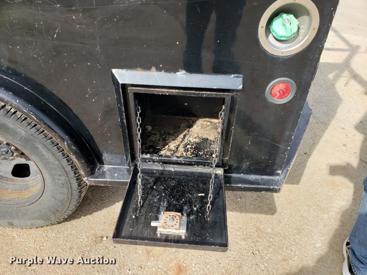 image for item DB9409 2008 Dodge Ram 3500 Quad Cab utility bed pickup truck