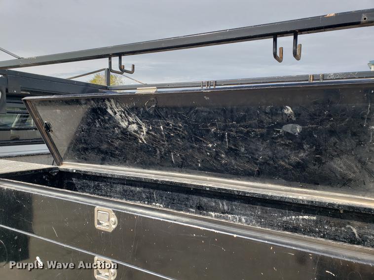 image for item DB9409 2008 Dodge Ram 3500 Quad Cab utility bed pickup truck