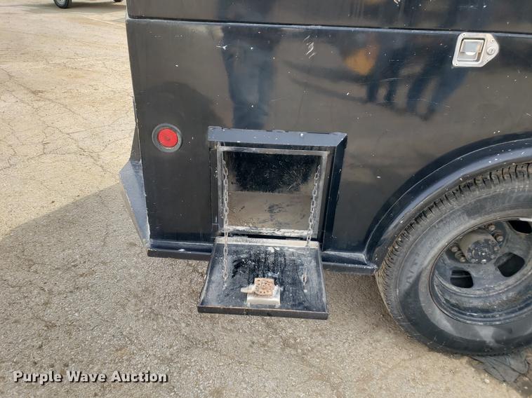 image for item DB9409 2008 Dodge Ram 3500 Quad Cab utility bed pickup truck