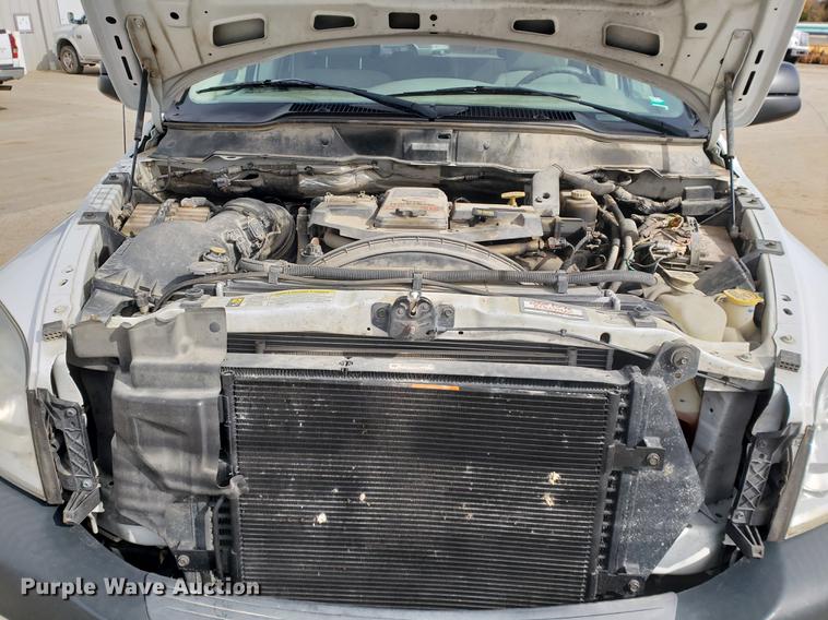 image for item DB9409 2008 Dodge Ram 3500 Quad Cab utility bed pickup truck